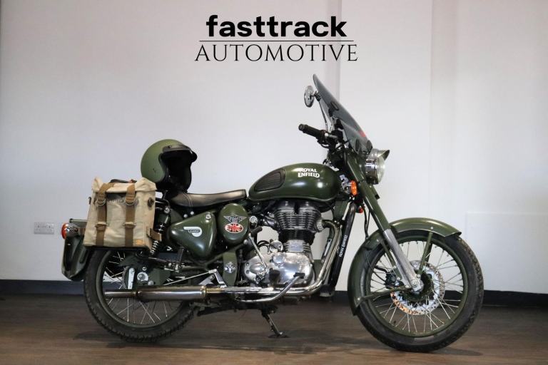 Royal Enfield Bullet 500 Classic 2017 - FULL SERVICE HISTORY, 7 RECORDS 