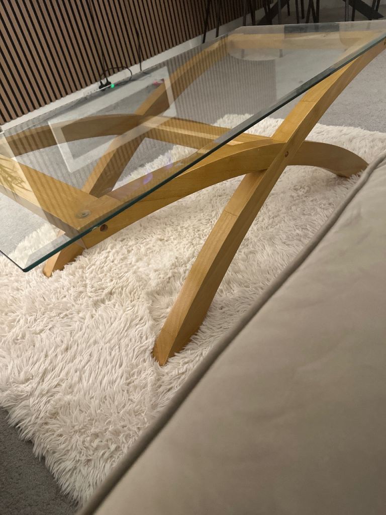 image for Glass coffee table 
