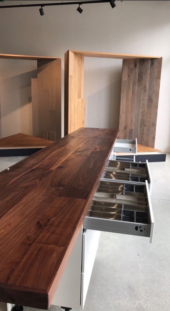 Kitchen cabinets and wooden worktops made to order