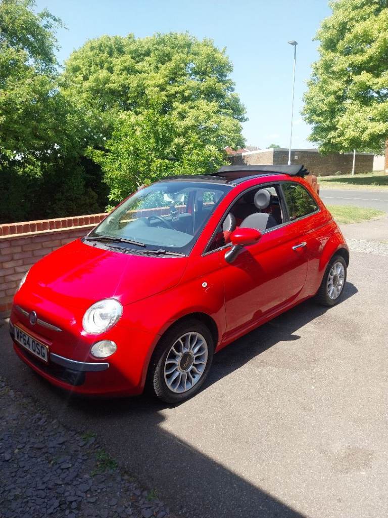 Fiat, 500, Convertible, 2014, Manual, 1242 (cc), 3 doors