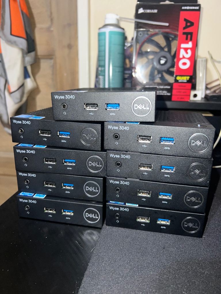 Dell Wyse 3040 Thin Client Including Power Supply Homelab Kit 2GB RAM 8GB MMC