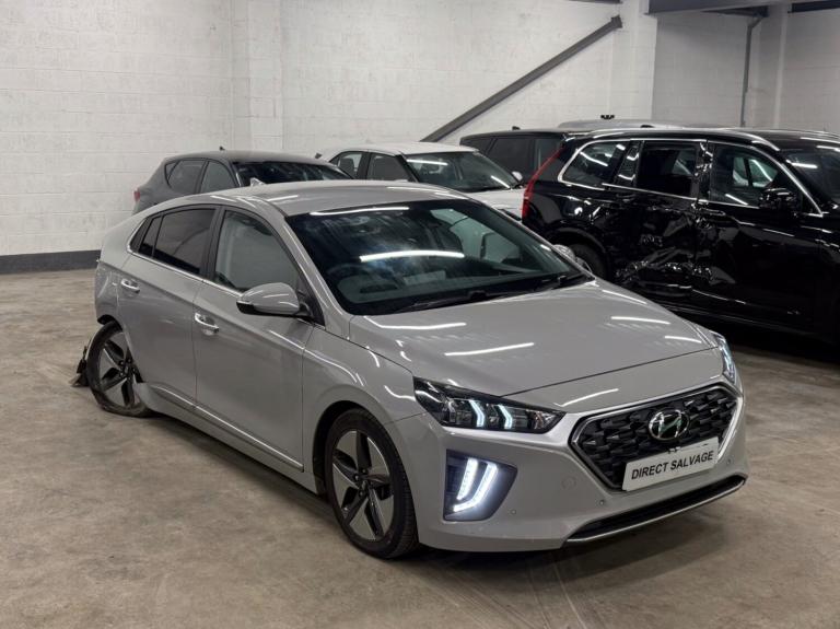2021 Hyundai IONIQ 2021 71 REG 1.6 GDi Hybrid Premium SE 5dr Auto salvage damaged repairable Hatc...