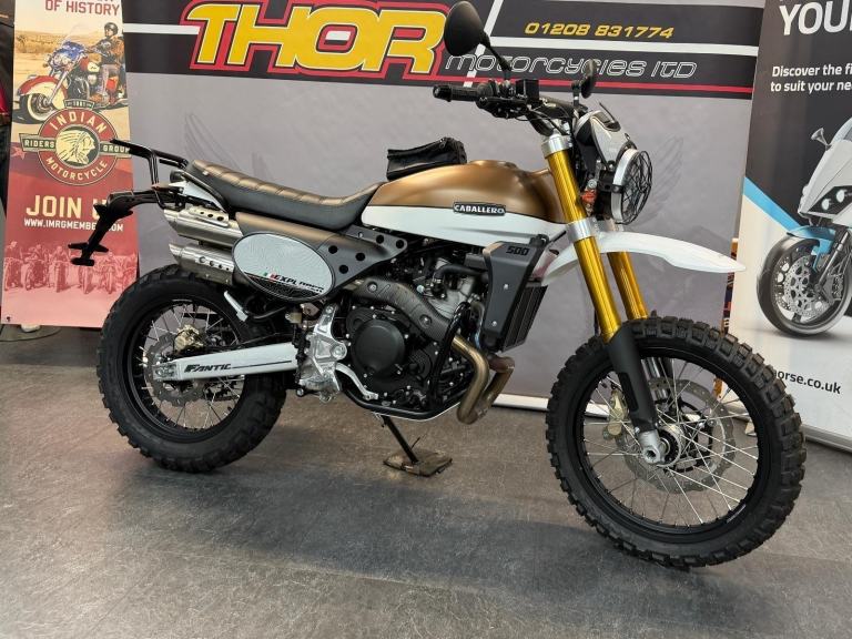 Fantic EXPLORER 500 RETRO BRAND NEW TOP SPEC 1 ONLY OVER £1000 OFF NOW £6650