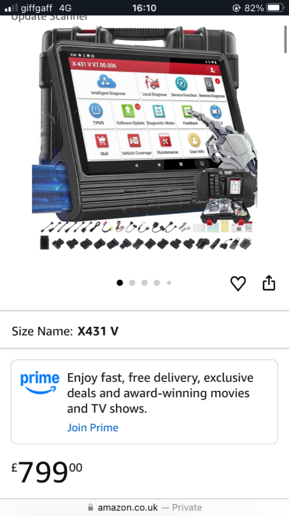 Launch X-431 V diagnostic tool 