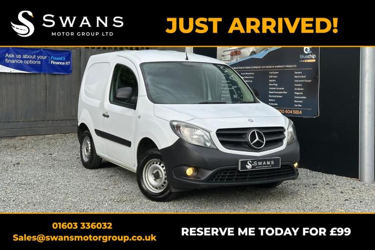MERCEDES-BENZ CITAN 1.5 109 CDI BlueEfficiency White Manual Diesel 2018