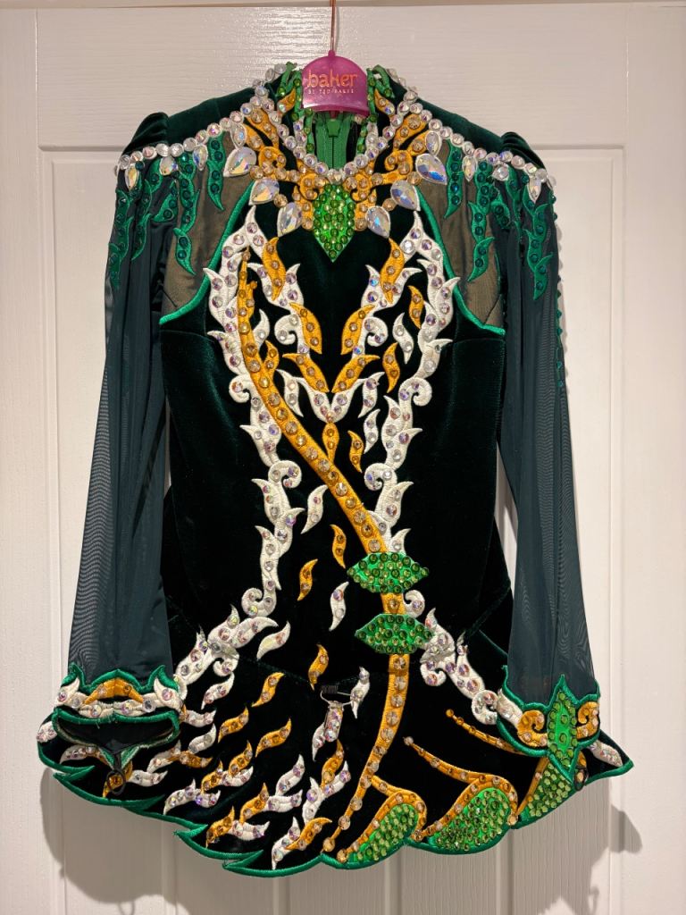 John Carey Irish dancing dress 