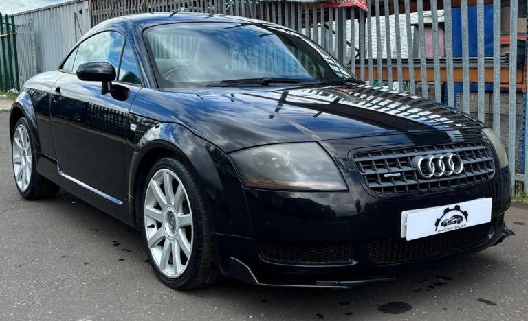 2006 Audi TT 1.8 TURBO QUATTRO 2006/06 - ULEZ - 98K - PANTHER BLACK COUPE Petrol Manual