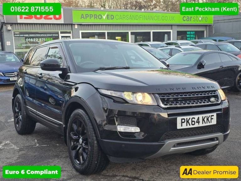 2014 Land Rover Range Rover Evoque Black 2.2 SD4 Pure Tech, 80,000 Miles, Automatic, 18 inch Allo...