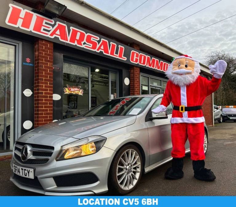 2014 14 MERCEDES-BENZ A-CLASS 1.6 A200 BLUEEFFICIENCY AMG SPORT 5D 156 BHP