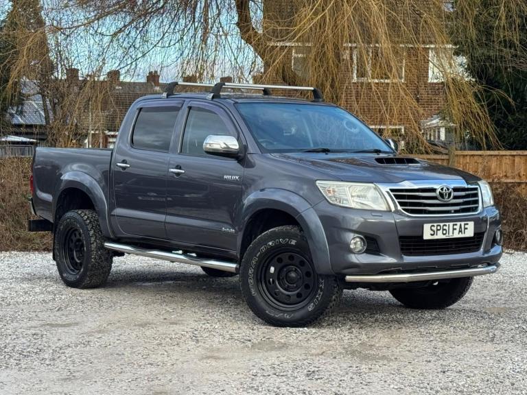 2012 Toyota Hilux 3.0 D-4D Invincible 4WD Euro 5 4dr PICK UP Diesel Manual
