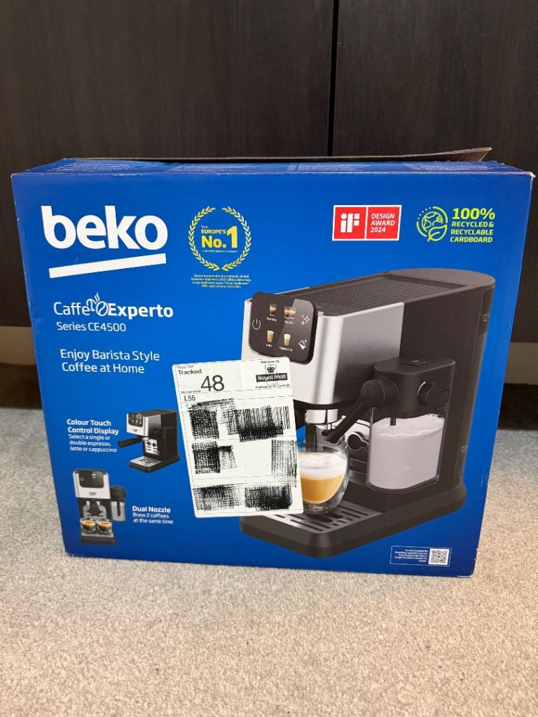 Beko CaffeExperto CE4500 Espresso Machine - As Good As New