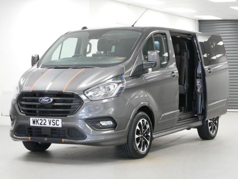 2022 FORD TRANSIT CUSTOM 320 2.0 EBL 185 BHP SPORT 5 SEATER CREWCAB ( NO VAT )
