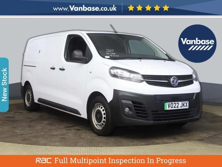 2022 Vauxhall Vivaro Electric 3100 75kWh Dynamic Panel Van 6dr Electric Auto L1 H1 (7.4kW Charger...