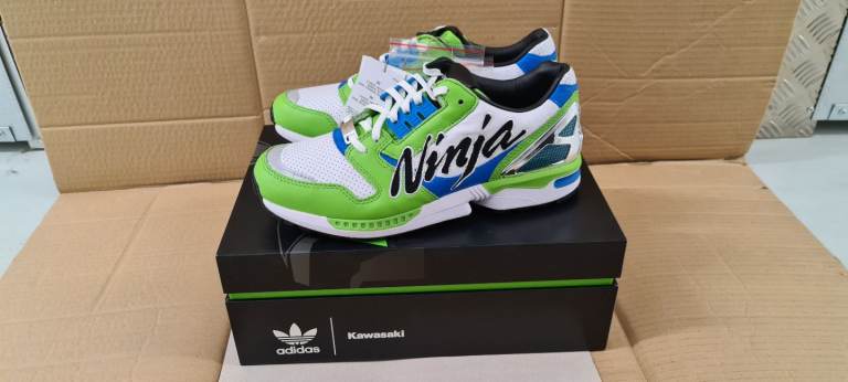 Adidas Originals ZX 8000 shoes Ninja kawasaki GW3358 torsion running walking Trainers 