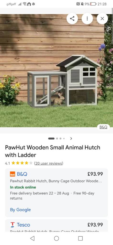Rabbit hutch 