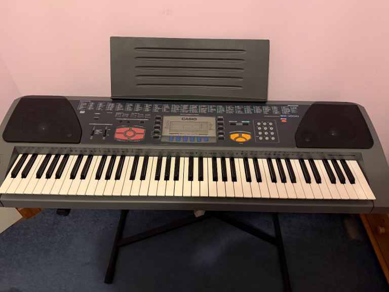 Keyboard with stand