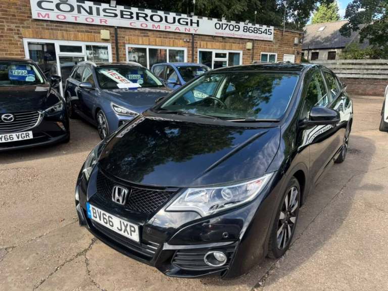 2016 Honda Civic 1.8 I-VTEC SE PLUS NAVI 5DR Automatic Hatchback Petrol Automatic