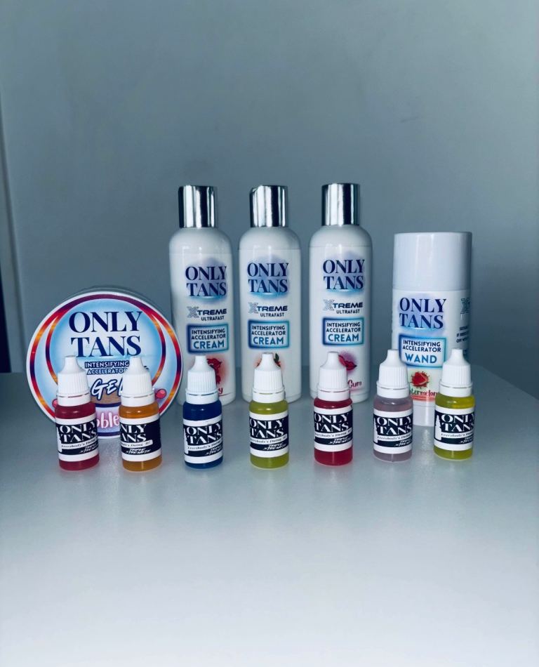Tanning products 