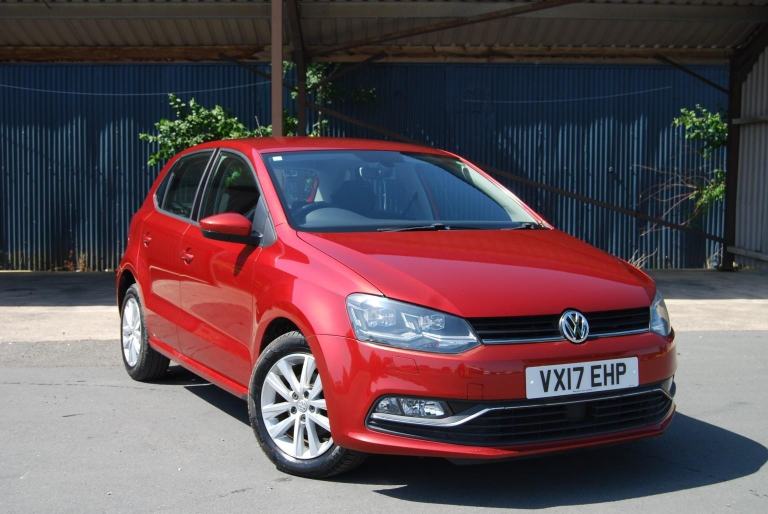 VOLKSWAGEN POLO 1.0 TSI COMFORT LINE Red Auto Petrol 2017