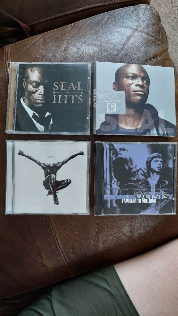 Seal and Oasis CD Albums – Good Condition