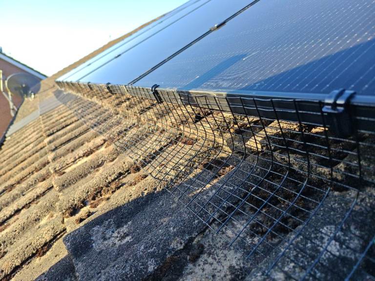 Solar panels mesh clips aluminium or nylon to choice