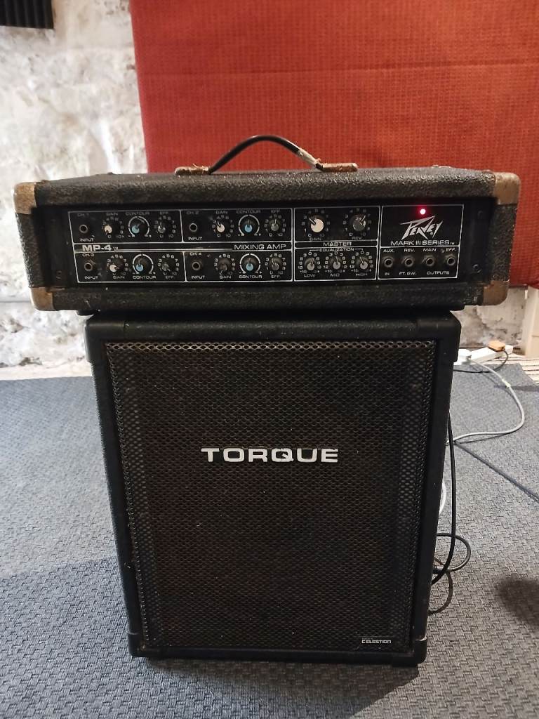 PA system - 100W Mixing Amp and ×1 100w speaker