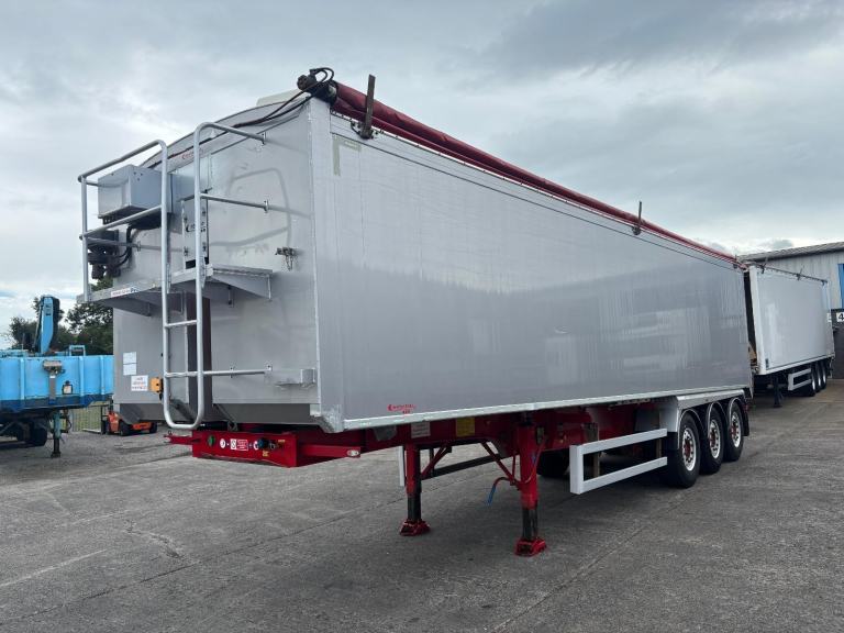 2015 Fruehauf bulk tipping trailer Rear lift axle Auto cover New mot 2027