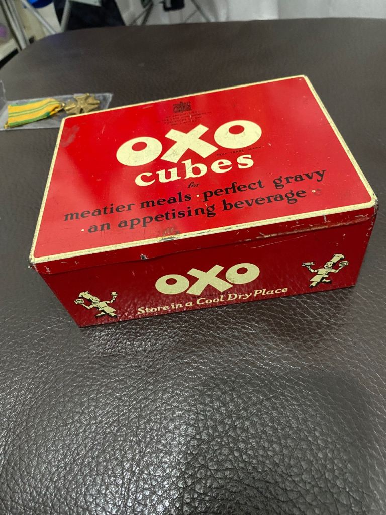 OXO original tin mid 20th century