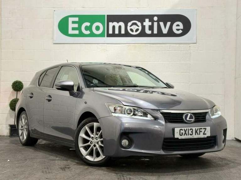 2013 Lexus CT 1.8 200h Luxury CVT Euro 5 (s/s) 5dr HATCHBACK Petrol/Electric Hybrid Automatic