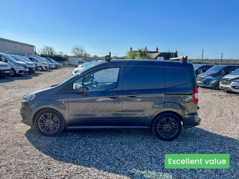2018 Ford Transit Courier SWB L1H1 Low Roof Sport Air Con Alloys EURO 6 NO VAT Panel Van Diesel M...