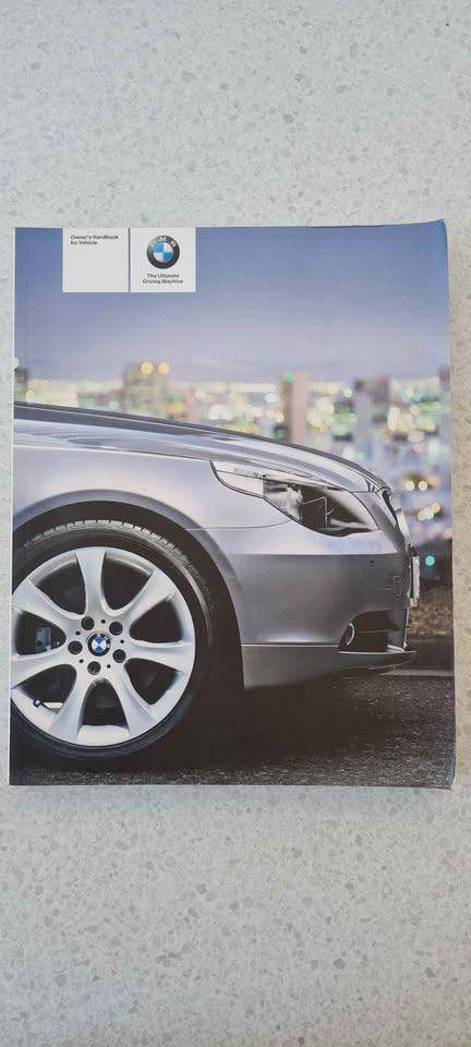 BMW 5 SERIES E60/E61 owners handbook