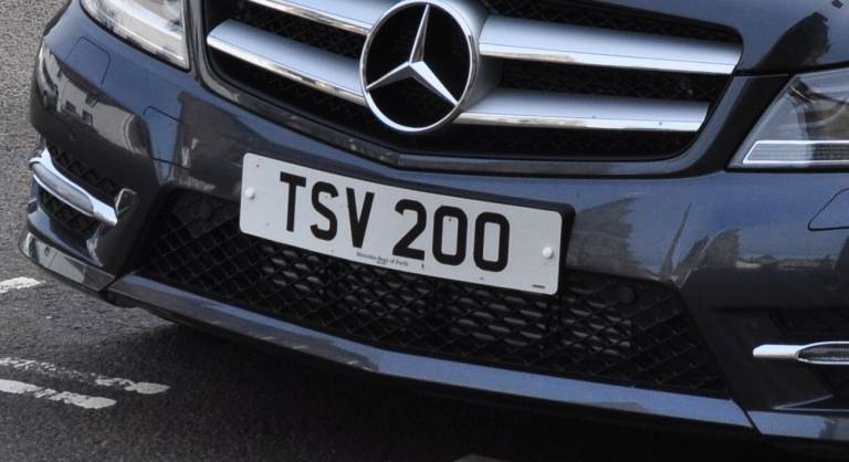 Private Number Plate - TSV 200