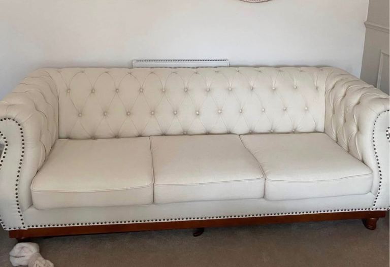 Chesterfield style sofa