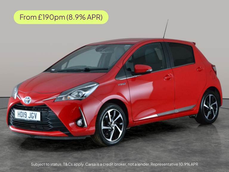 2019 Toyota Yaris 1.5 Hybrid Excel 5dr CVT HATCHBACK PETROL/ELECTRIC Automatic