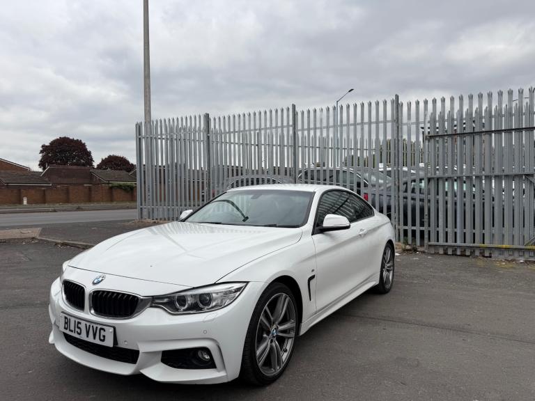2015 BMW 4 Series 420d [190] M Sport 2dr Auto [Professional Media] COUPE Diesel Automatic