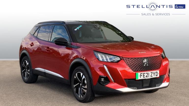 2021 Peugeot 2008 50kWh GT SUV 5dr Electric Auto (136 ps) SUV Electric Automatic