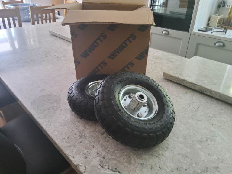 Sack truck trolley wheels