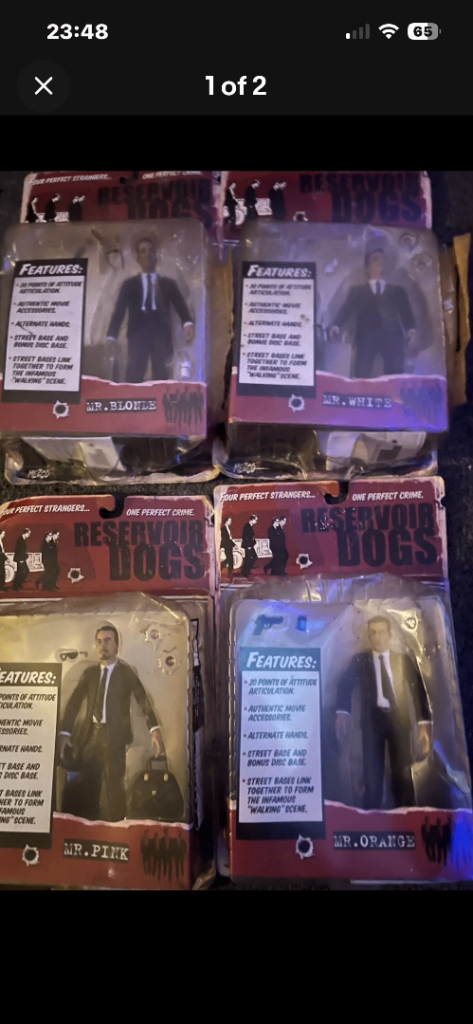 Reservoir dogs figures