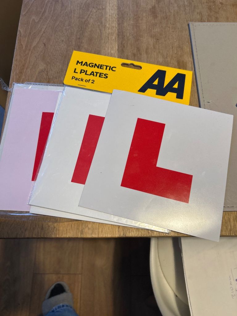 6 Magnetic L Plates
