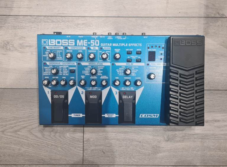 BOSS ME-50 Guitar Multiple Effects Pedal – Good Condition