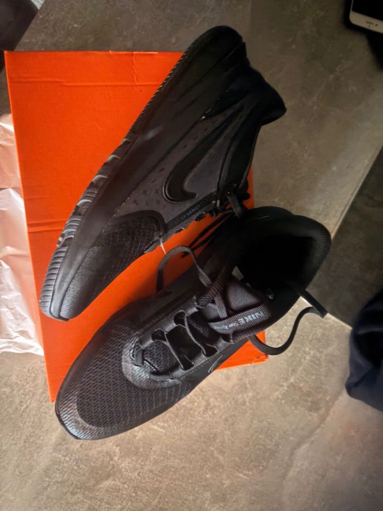 New Nike Black Trainers – Unworn, with Box