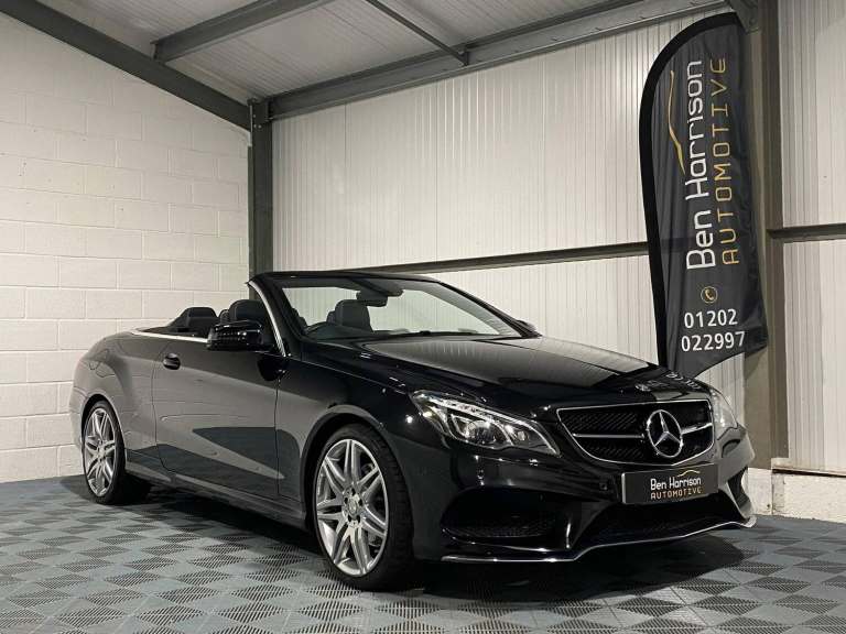 2016 Mercedes-Benz E Class 2.1 E220d AMG Line Edition Cabriolet G-Tronic+ Euro 6 (s/s) 2dr CONVER...
