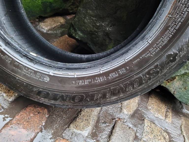 2 x 205 60 16 tyres with ok tread 