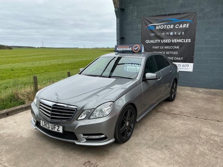 2013 Mercedes-Benz E Class E220 CDI BlueEFFICIENCY Sport 4dr Tip Auto [7] SALOON Diesel Automatic