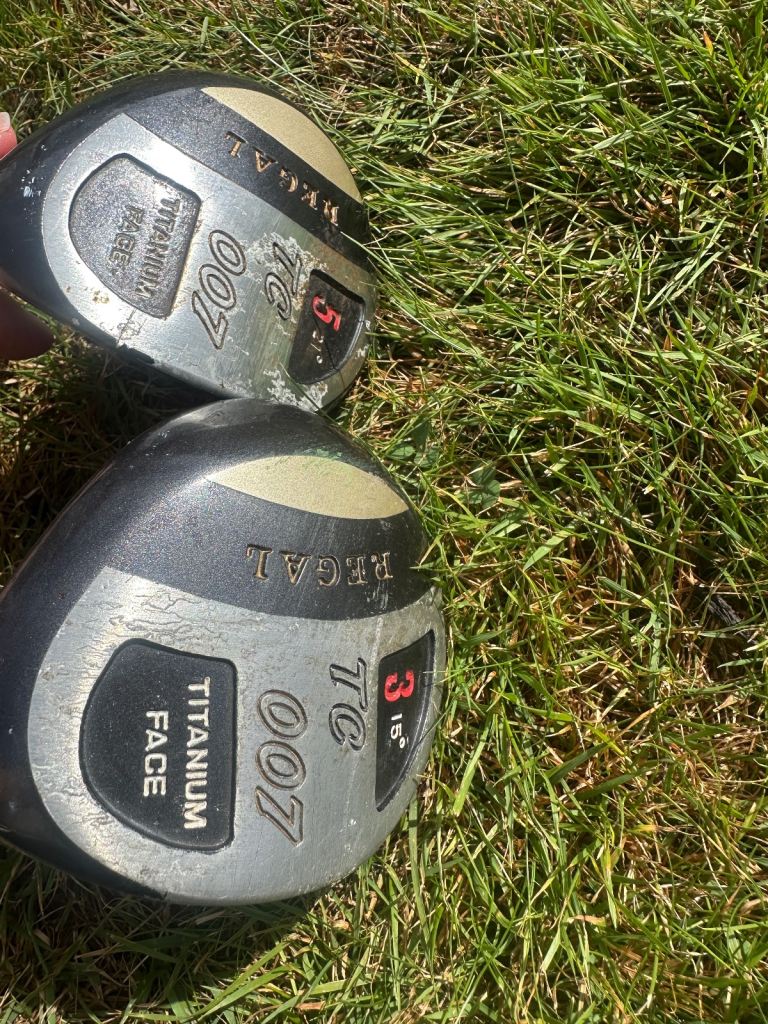 Golf clubs - Woods 3 & 5 - Flexi - shaft