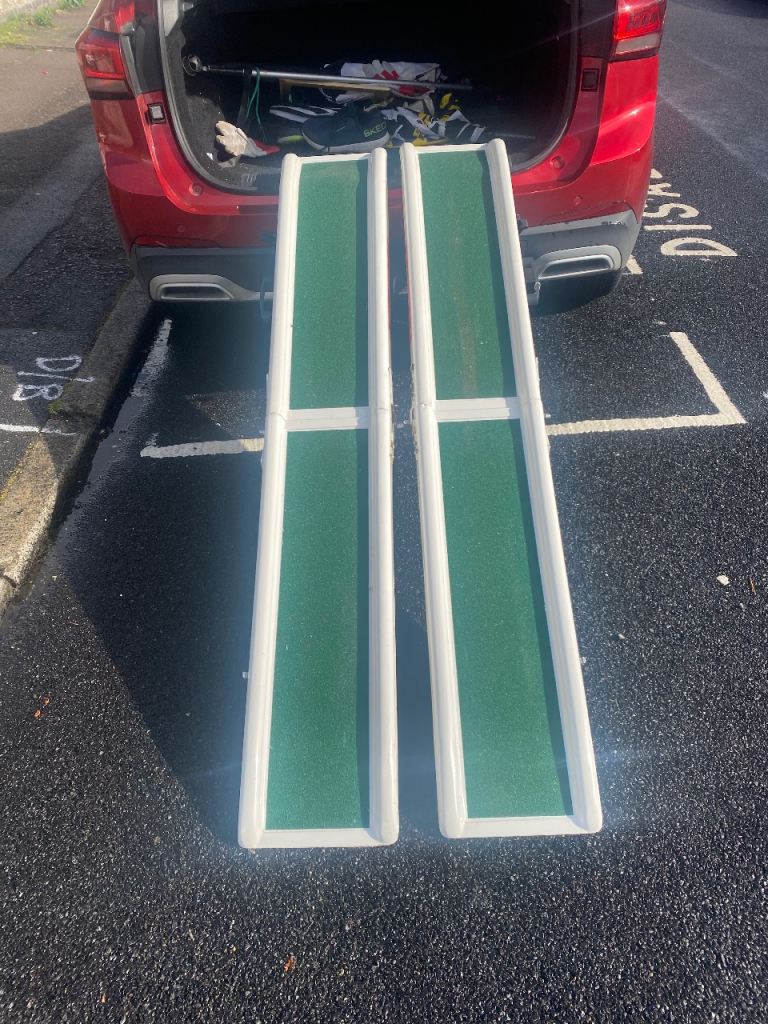 Pair of Fiberglass Mobility Ramps – 'Access Made Easy'