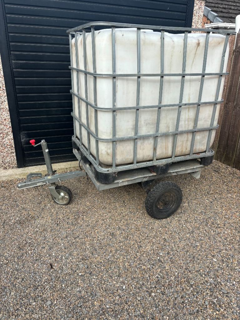 Water bowser trailer