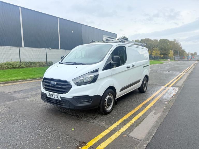 2018 Ford Transit Custom 2.0 TDCi 105ps Low Roof Van, 77K MILES PANEL VAN Diesel Manual