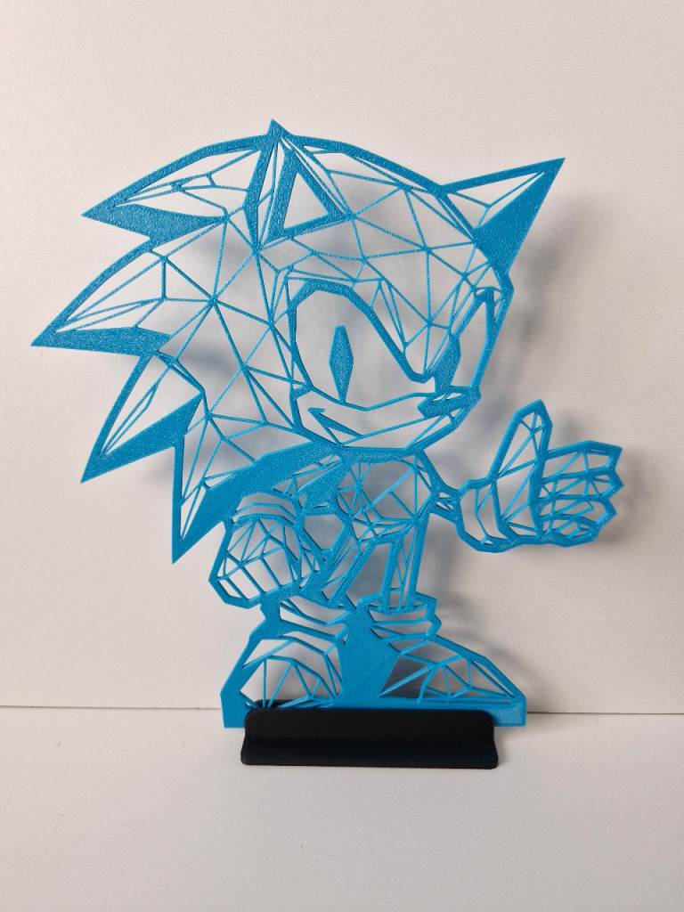 Sonic the Hedgehog wall art