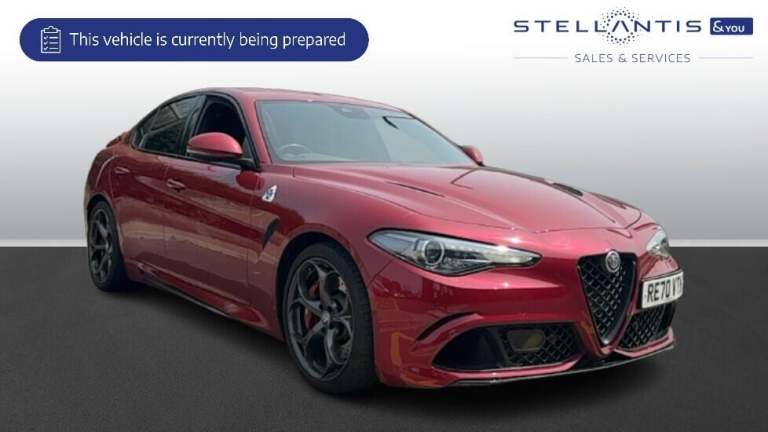 2020 Alfa Romeo Giulia 2.9 V6 Bi-Turbo Quadrifoglio Saloon 4dr Petrol GPF Auto Euro 6 (s/s) (510 ...
